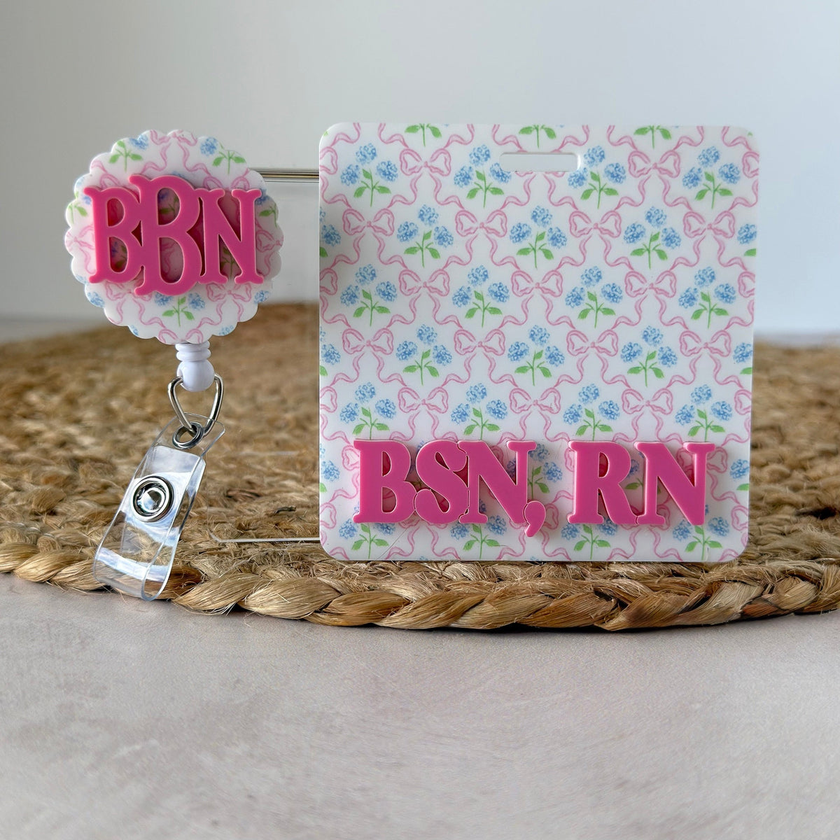 Personalized Pastel Badge Buddy