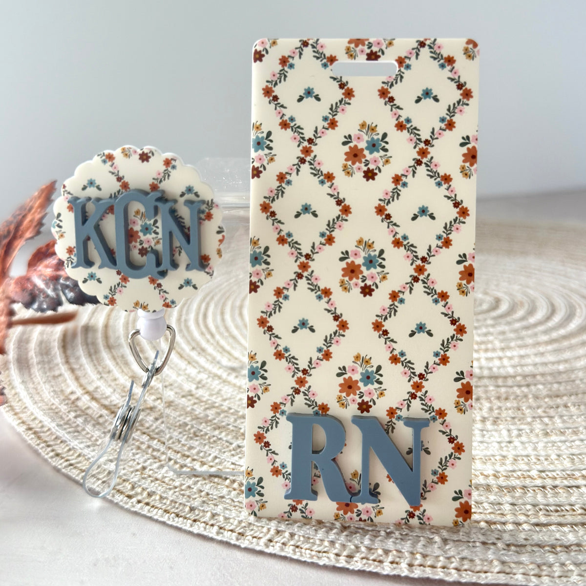Personalized Fall & Halloween Badge Buddy